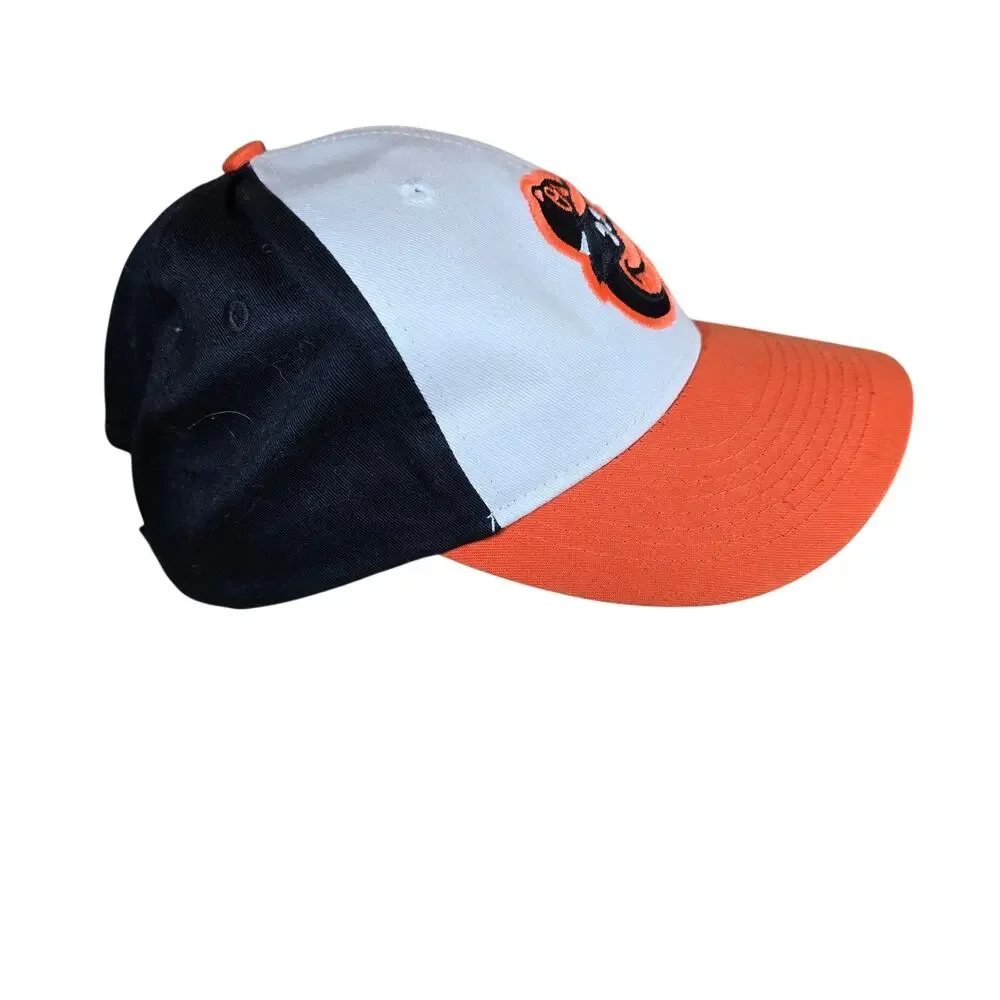 Team MLB Baltimore Orioles Hat OC Sports Strapback Hook Loop Baseball Cap YOUTH